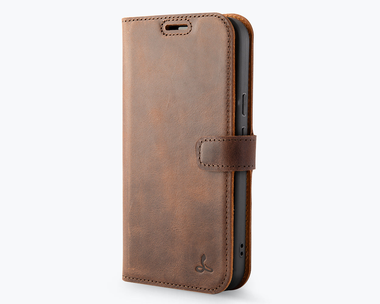Google Pixel 9A - Vintage Leather Wallet Phone Case