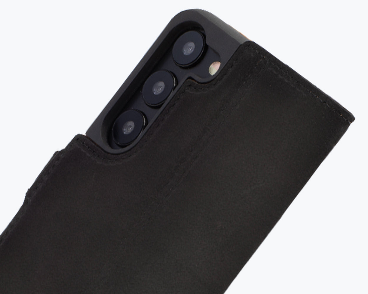 Samsung Galaxy S24 - Vintage Leather Wallet Phone Case