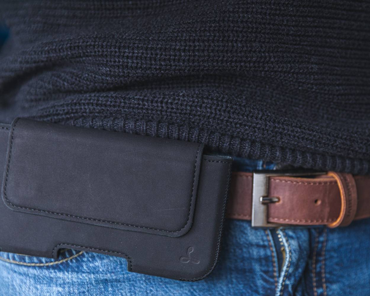 L - Vintage Belt Pouch