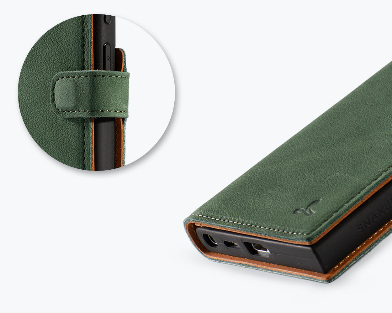 Samsung Galaxy S25 Ultra - Vintage Leather Wallet Phone Case