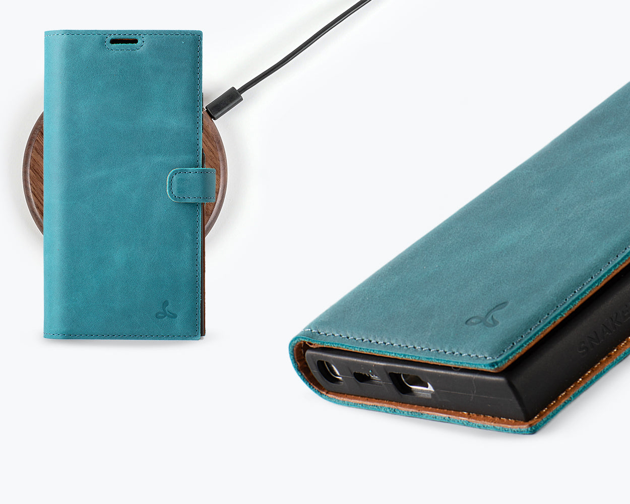 Samsung Galaxy S25 Ultra - Vintage Leather Wallet Phone Case