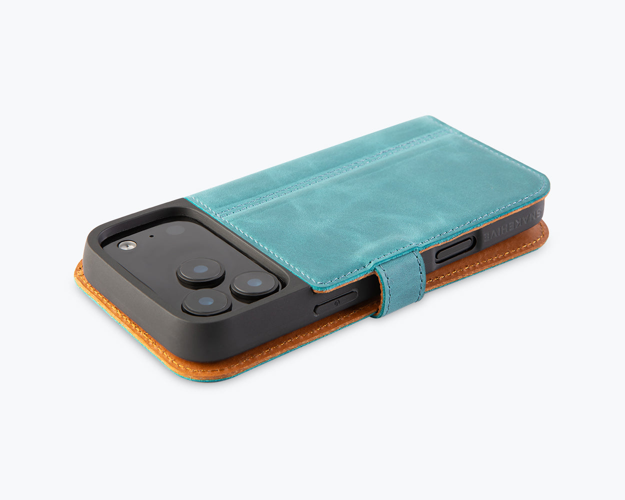 Apple iPhone 17 Pro Max - Vintage Leather Wallet Phone Case