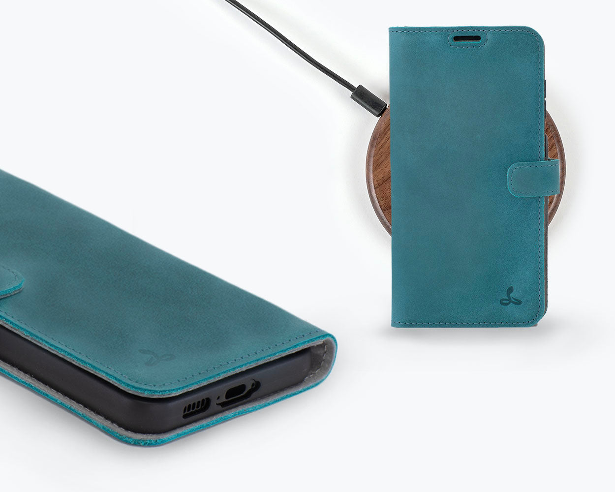 Samsung Galaxy S24 Plus - Vintage Leather Wallet Phone Case