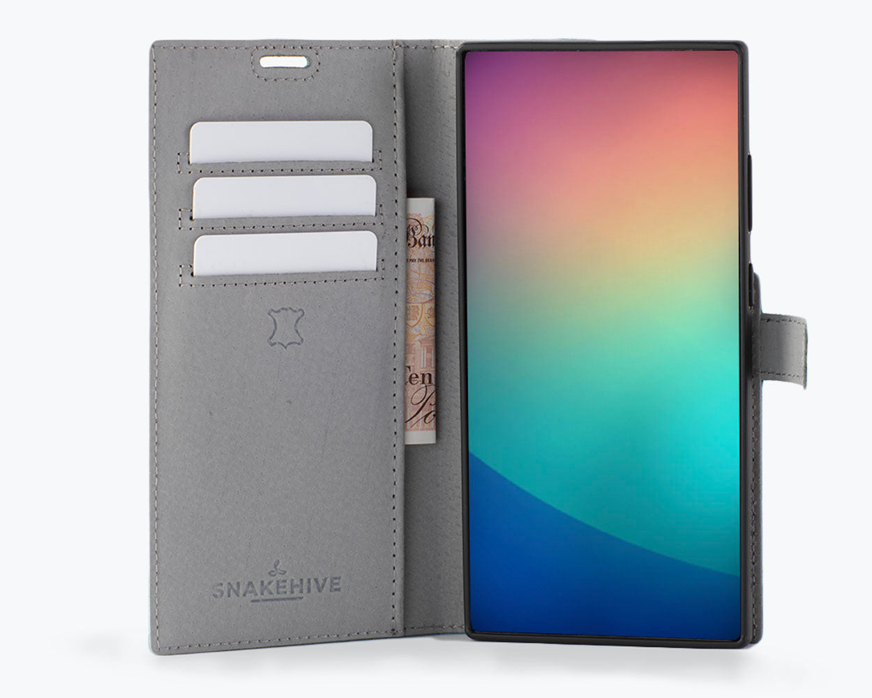 Samsung Galaxy S24 Ultra - Vintage Leather Wallet Phone Case