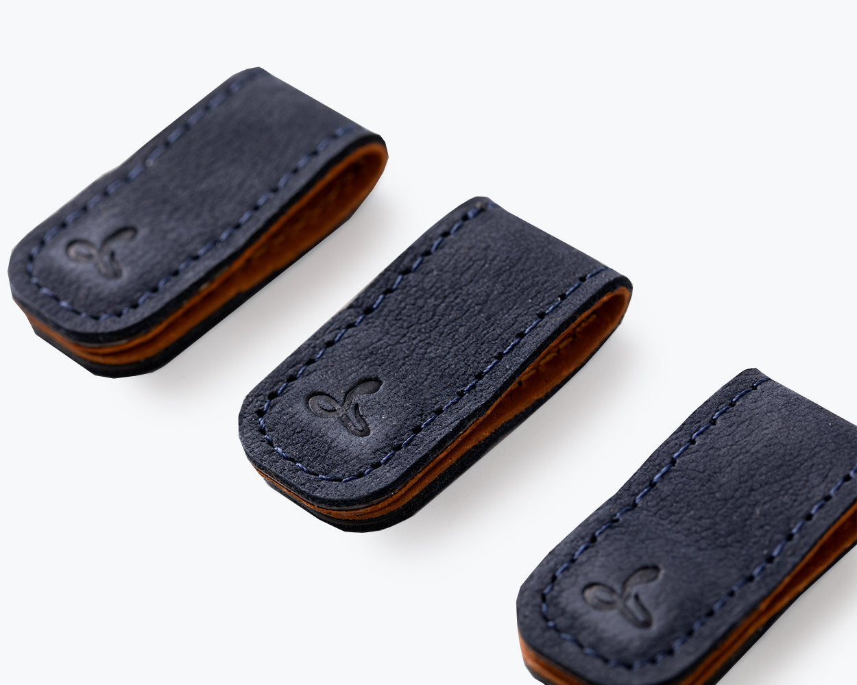 Vintage Leather Small Cable Ties (Pack of 3)