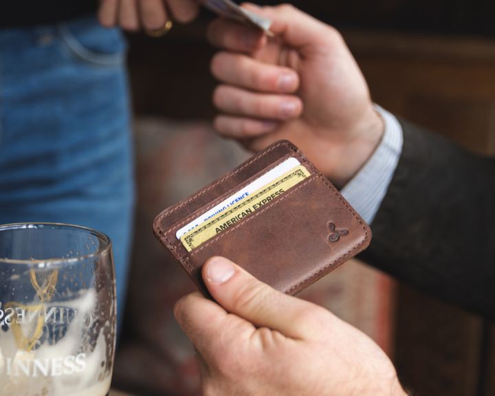 Vintage Leather Cardholder