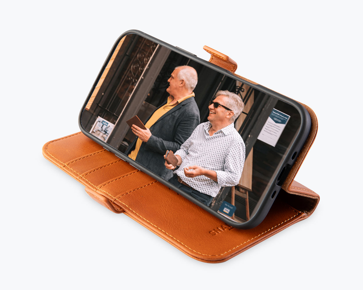 Apple iPhone Air - Metro Leather Wallet Phone Case