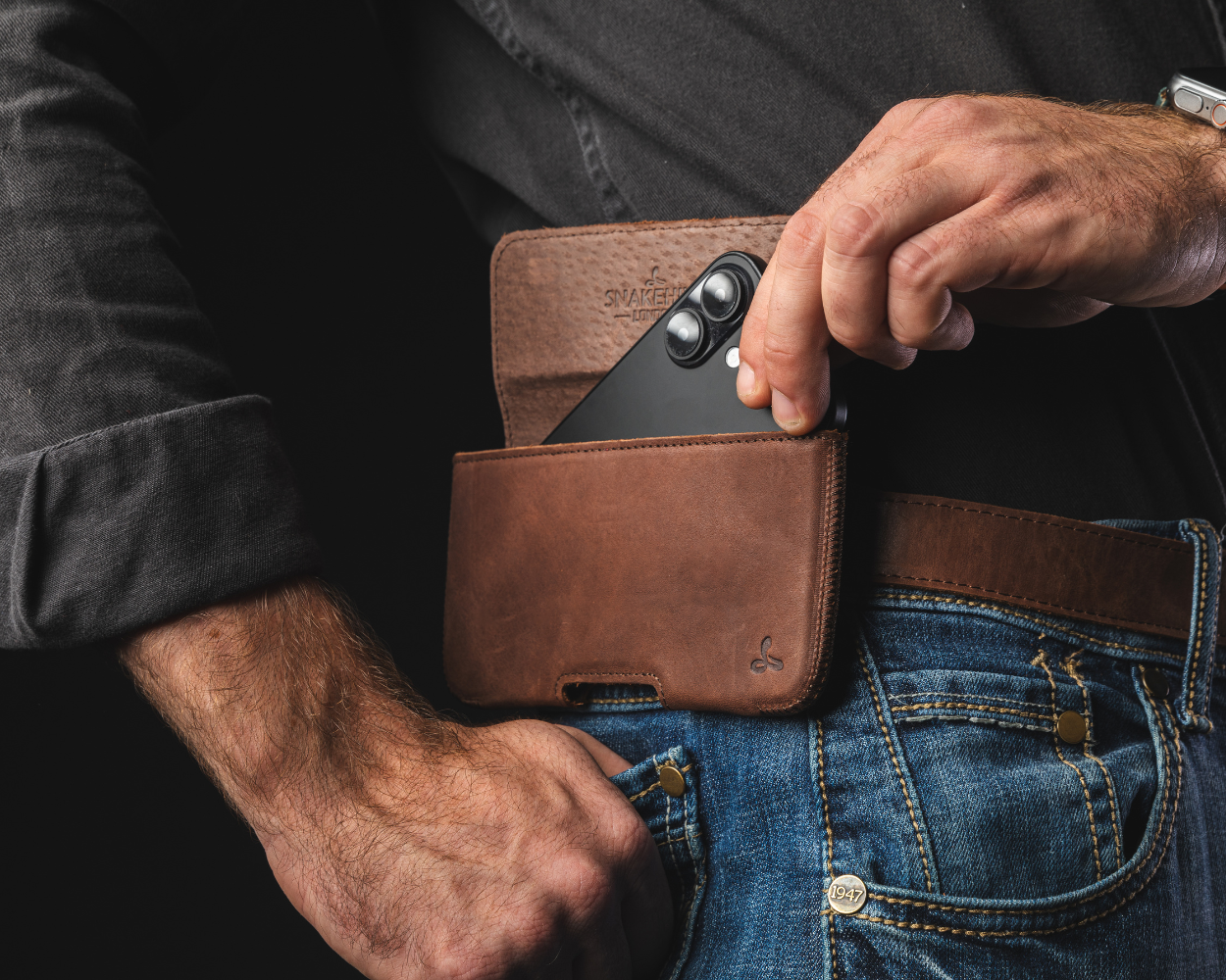 XL - Vintage Belt Pouch