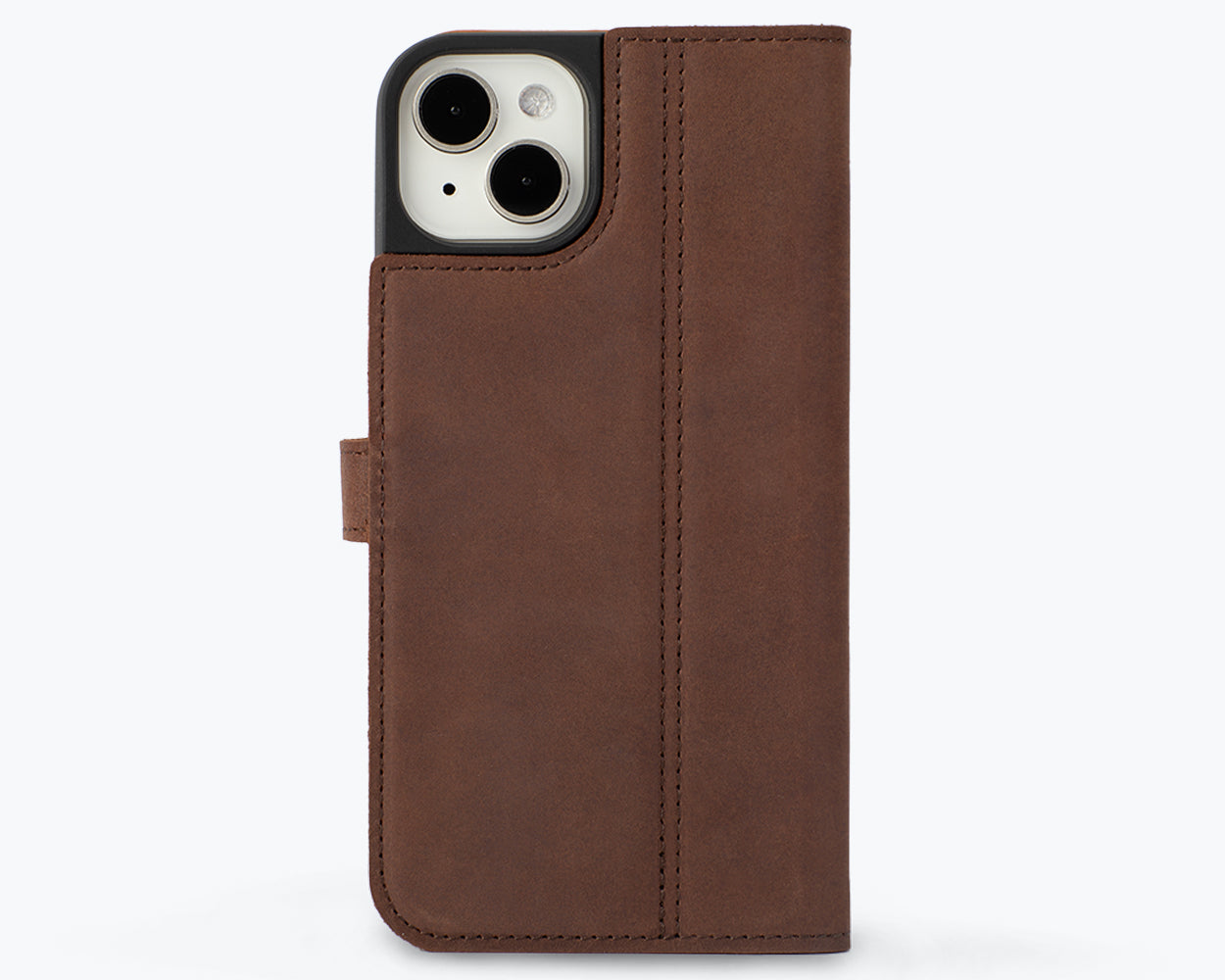 Apple iPhone 15 Plus - Vintage Leather Wallet Phone Case