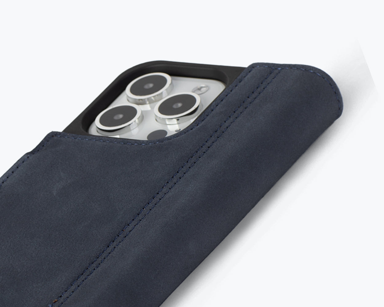 Apple iPhone 15 Pro - Vintage Leather Wallet Phone Case