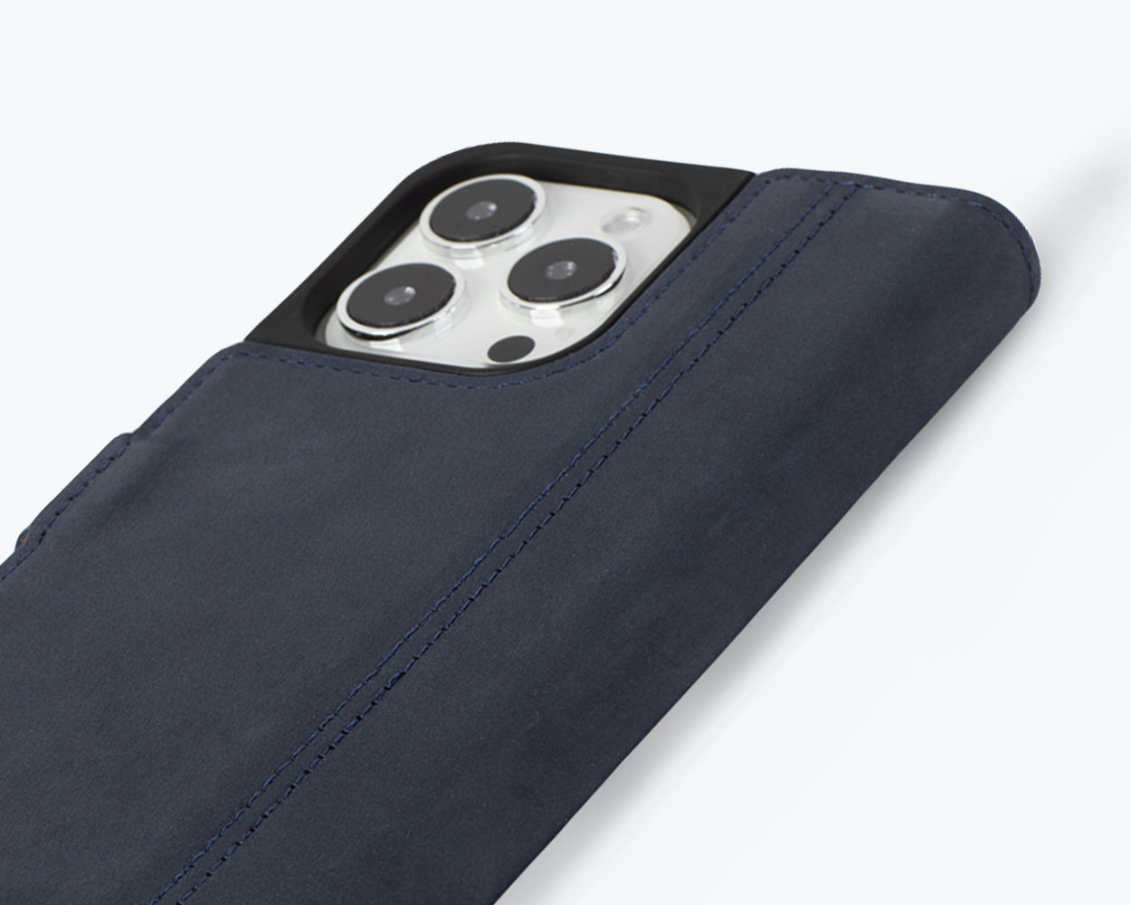 Apple iPhone 15 Pro - Vintage Leather Wallet Phone Case