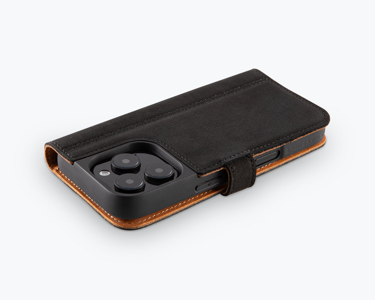 Apple iPhone 16 Pro Max - Vintage Leather Wallet Phone Case