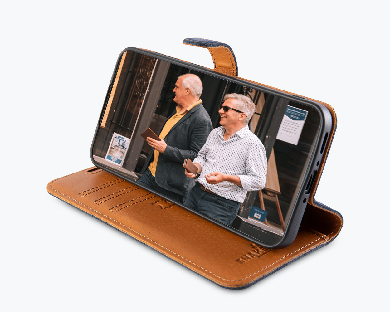 Samsung Galaxy A56 - Vintage Leather Wallet Phone Case