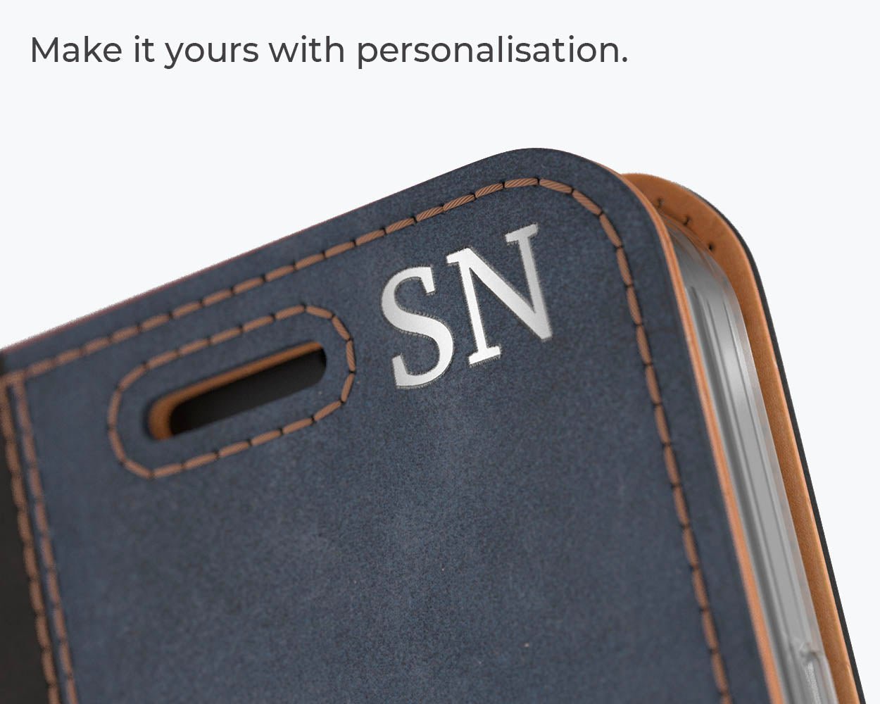 Apple iPhone 6/6S - Vintage Leather Wallet Phone Case (Two Tone)