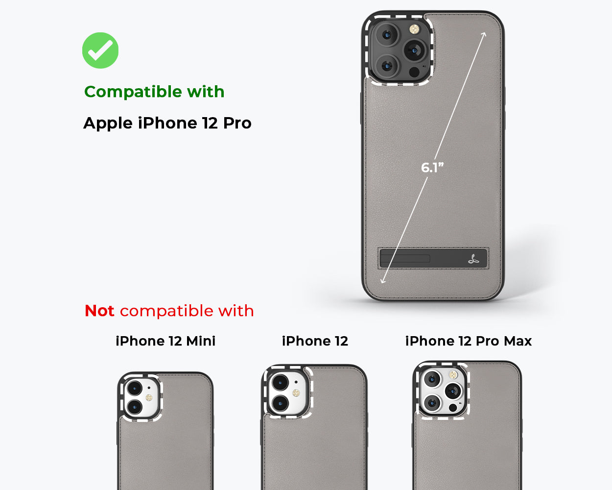 Apple iPhone 12 Pro - Metro Leather Phone Case