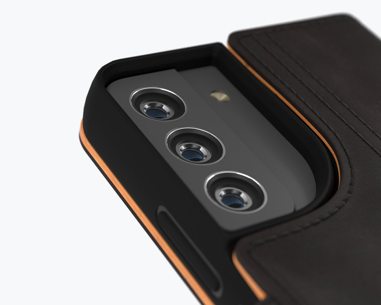 Samsung Galaxy S22 - Vintage Leather Wallet Phone Case