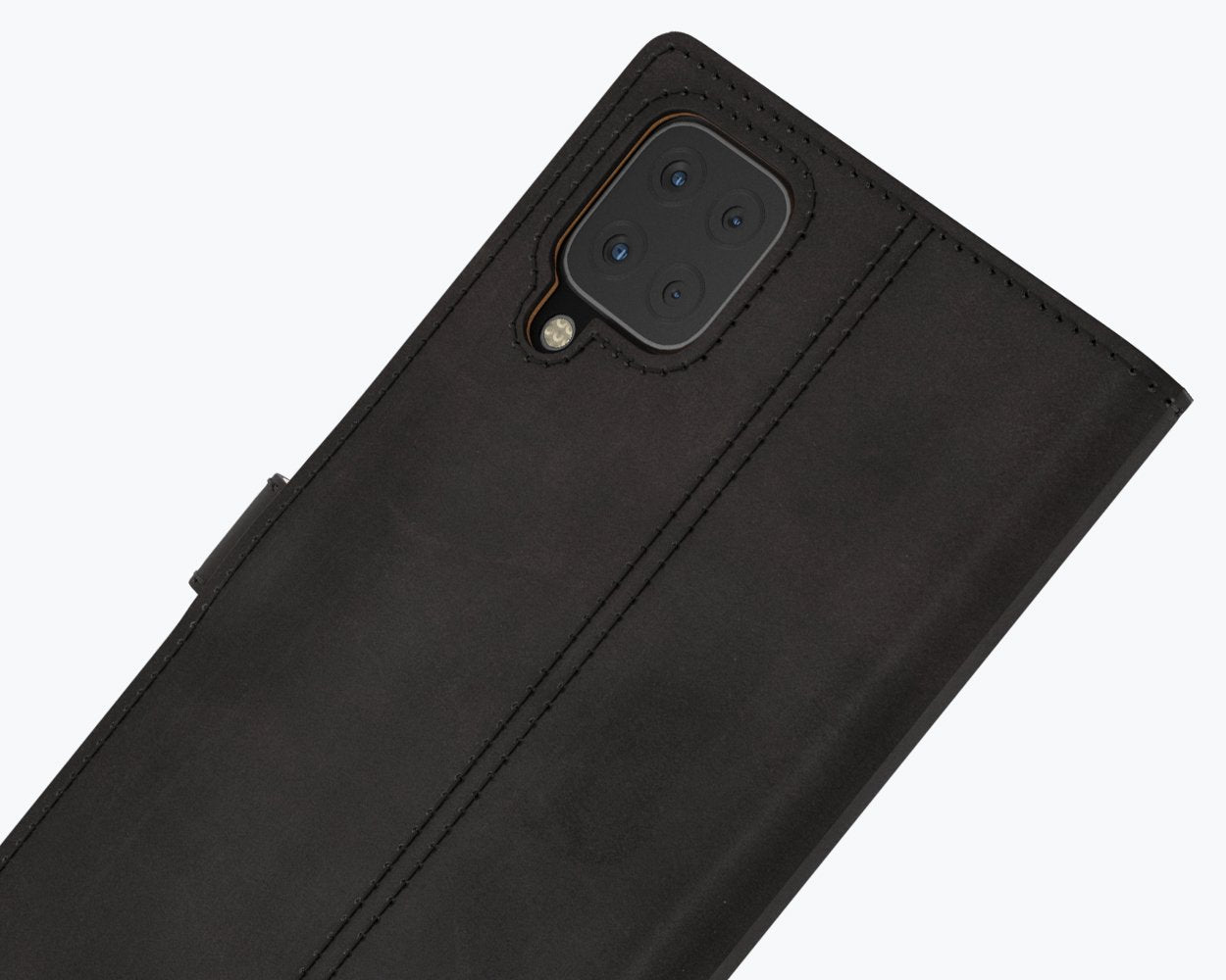 Samsung Galaxy A12 - Vintage Leather Wallet Phone Case