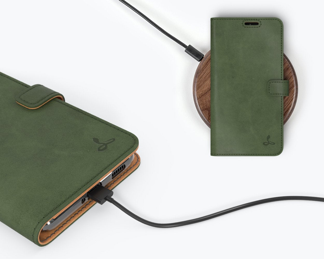 Samsung Galaxy S21 Plus - Vintage Leather Wallet Phone Case