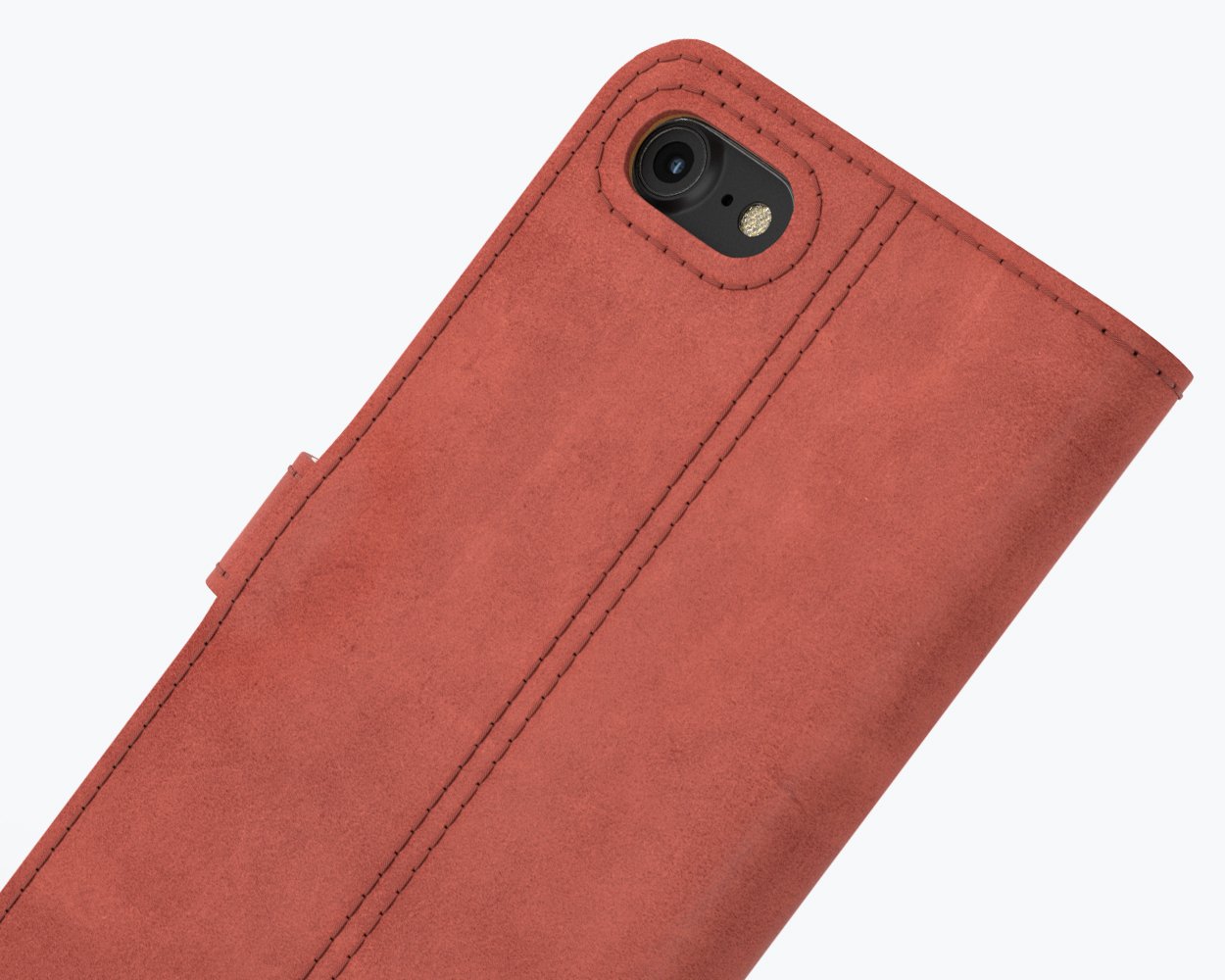 Apple iPhone 7 - Vintage Leather Wallet Phone Case