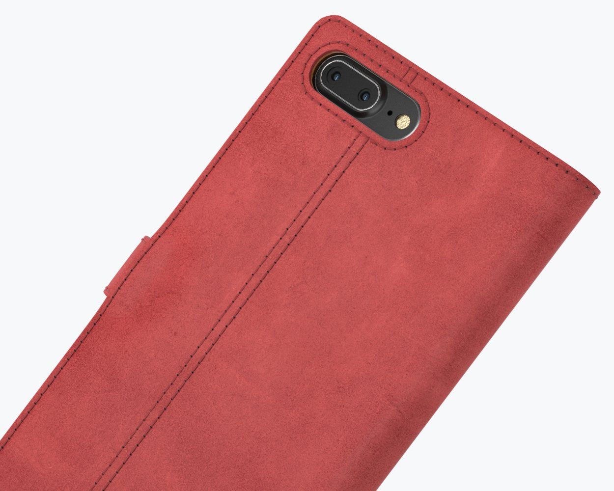 Apple iPhone 8 Plus - Vintage Leather Wallet Phone Case