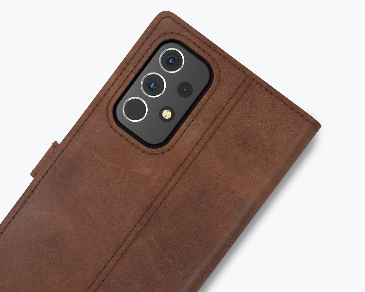 Samsung Galaxy A53 - Vintage Leather Wallet Phone Case