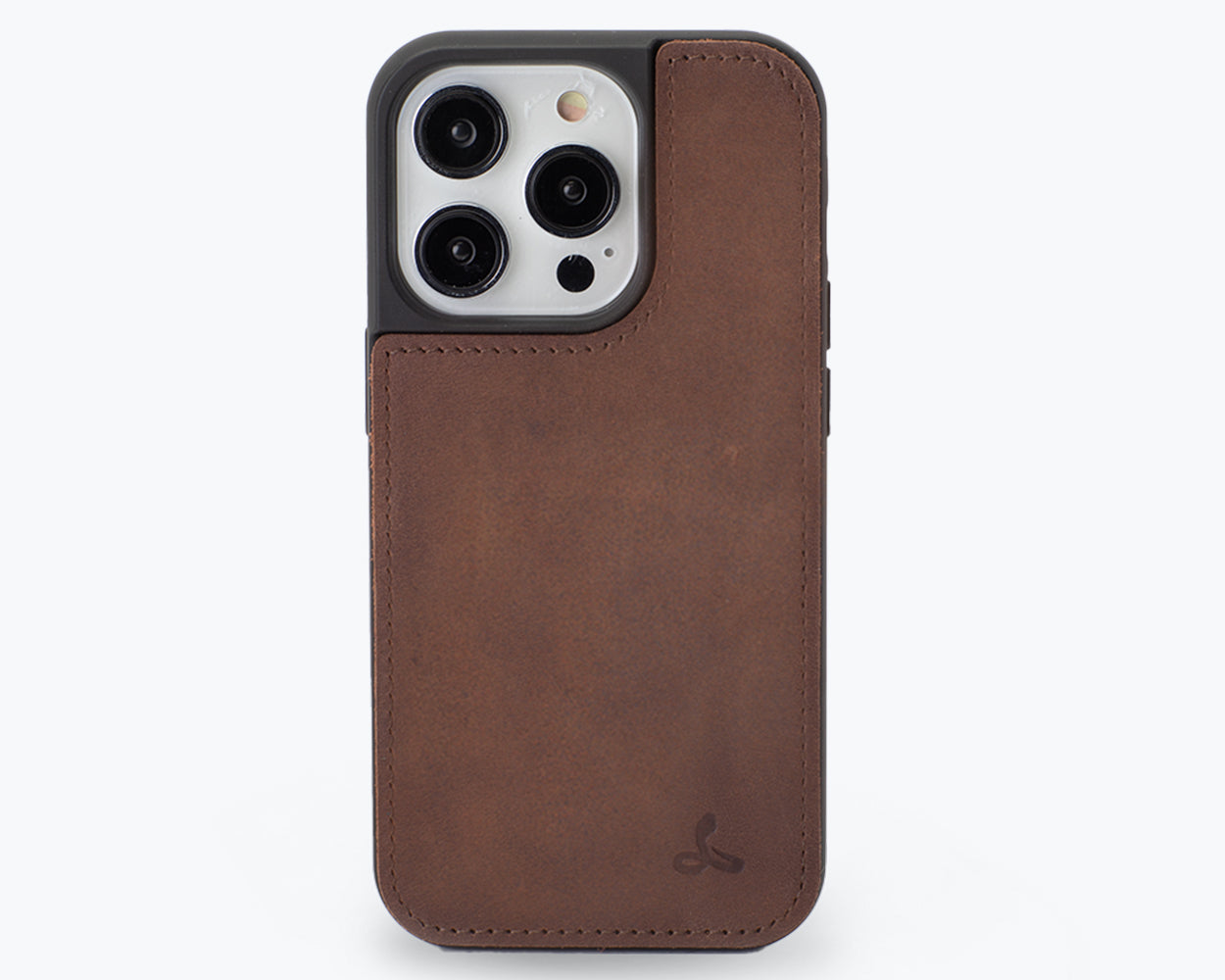 Apple iPhone 14 Pro - Vintage Leather Back Case