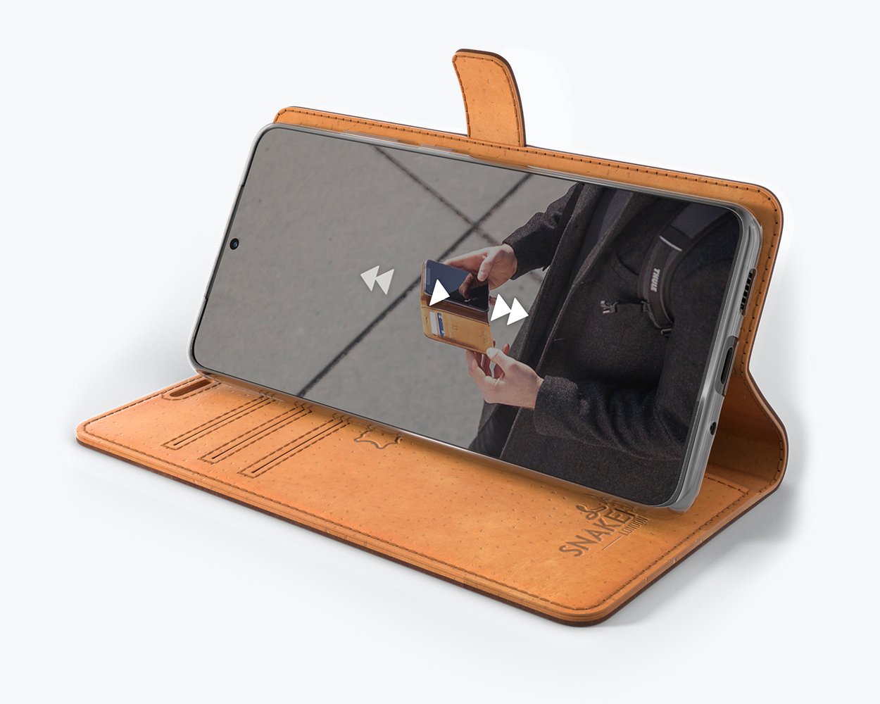 Samsung Galaxy S20 Plus - Vintage Leather Wallet Phone Case