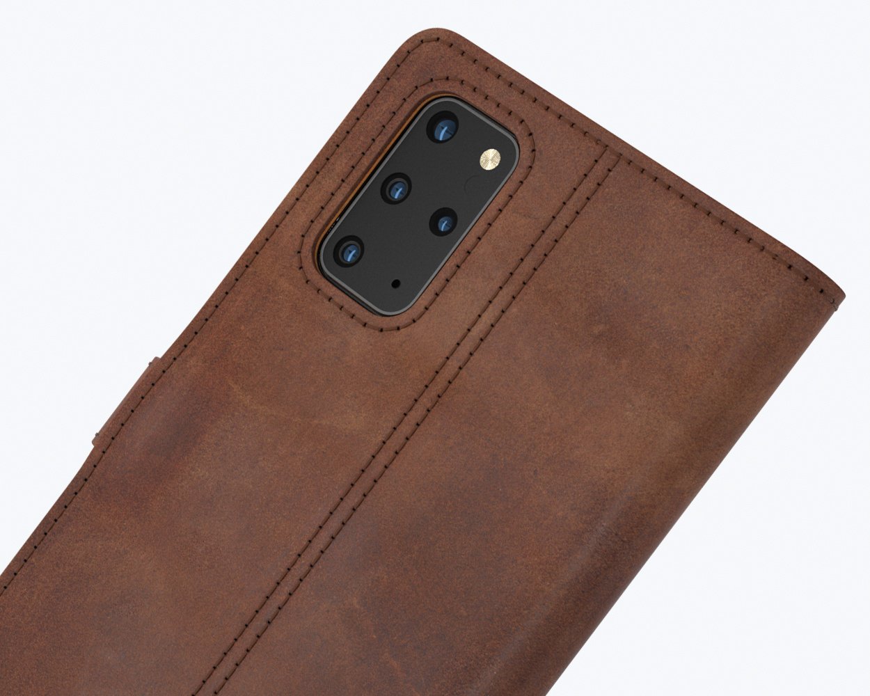 Samsung Galaxy S20 Plus - Vintage Leather Wallet Phone Case