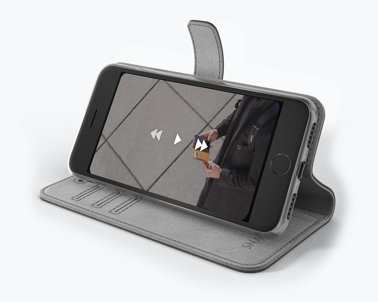 Apple iPhone 7 - Vintage Leather Wallet Phone Case