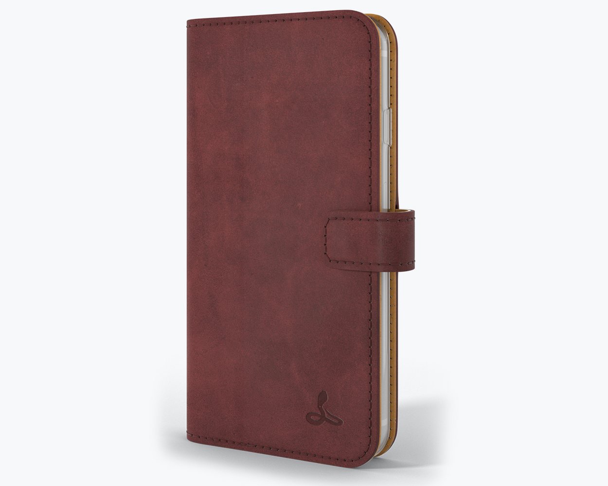 Apple iPhone 6/6S - Vintage Leather Wallet Phone Case