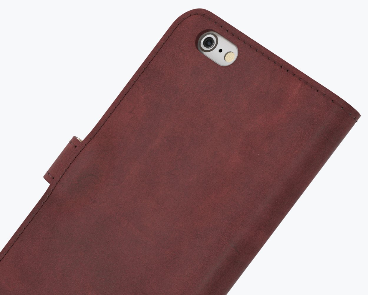 Apple iPhone 6/6S - Vintage Leather Wallet Phone Case