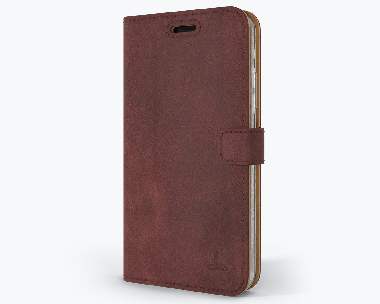 Apple iPhone X/XS - Vintage Leather Wallet Phone Case