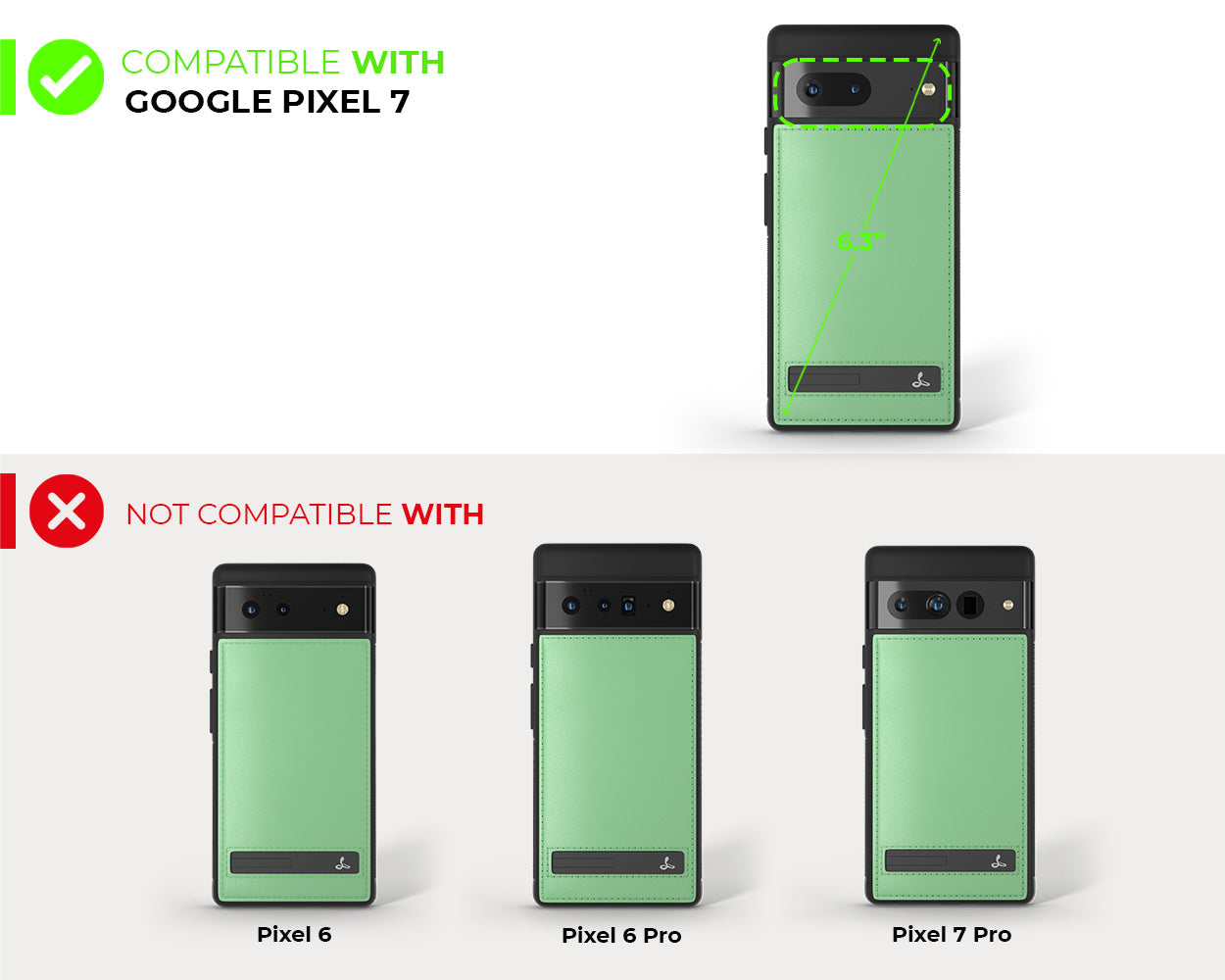 Google Pixel 7 - Metro Leather Phone Case