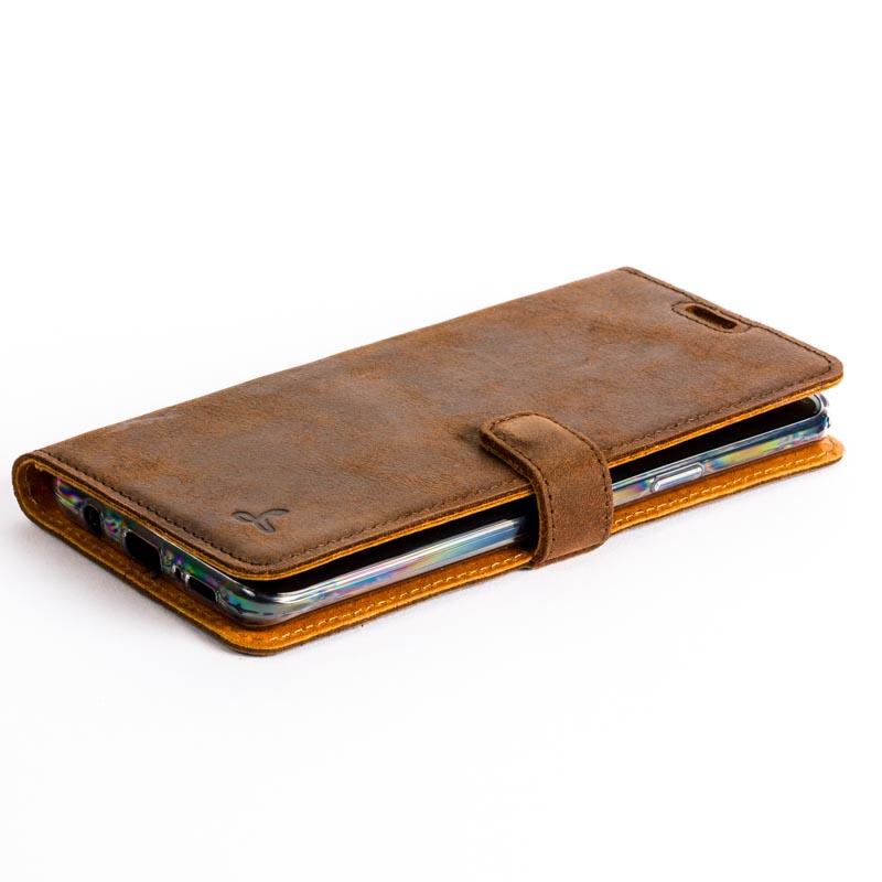 Samsung Galaxy S9 Plus - Vintage Leather Wallet Phone Case