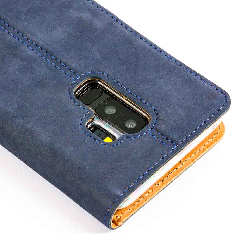 Samsung Galaxy S9 Plus - Vintage Leather Wallet Phone Case