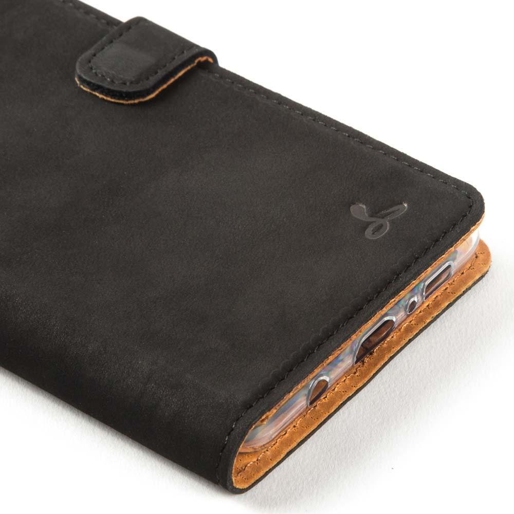 Samsung Galaxy S10 E - Vintage Leather Wallet Phone Case
