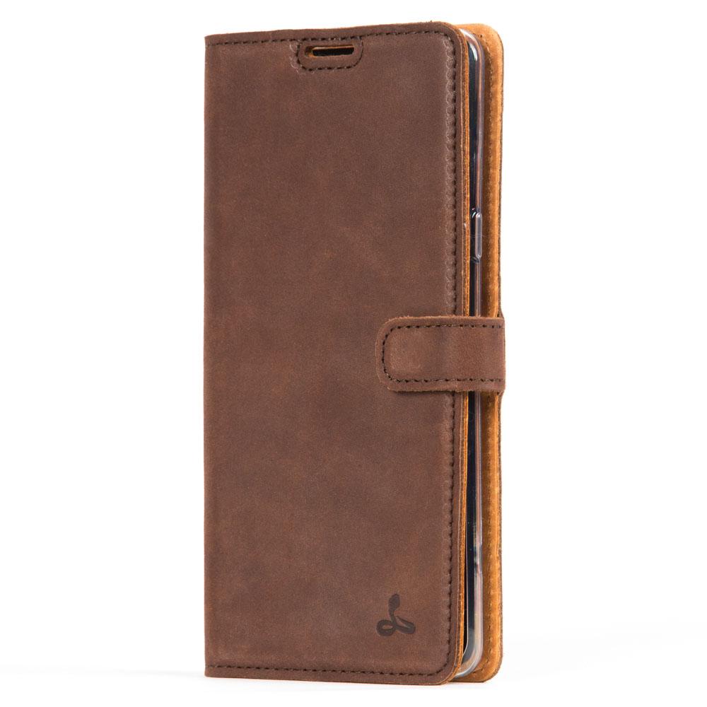 Samsung Galaxy S10 - Vintage Leather Wallet Phone Case