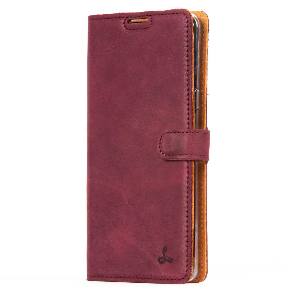 Samsung Galaxy S10 - Vintage Leather Wallet Phone Case