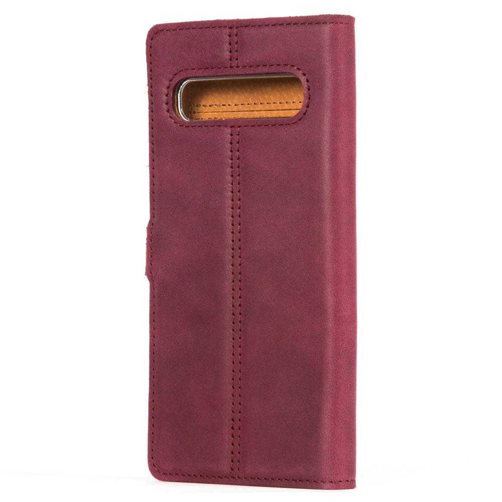 Samsung Galaxy S10 E - Vintage Leather Wallet Phone Case