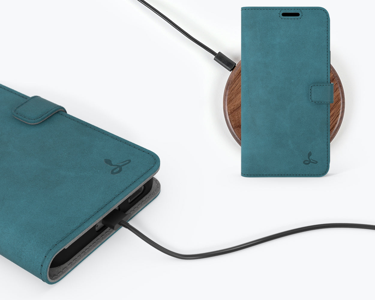 Samsung Galaxy S22 Plus - Vintage Leather Wallet Phone Case