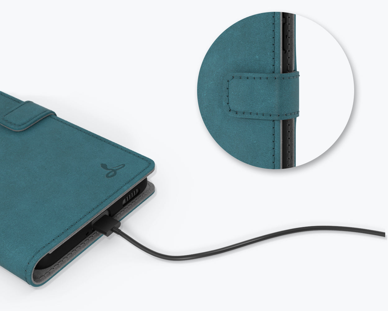 Samsung Galaxy A53 - Vintage Leather Wallet Phone Case