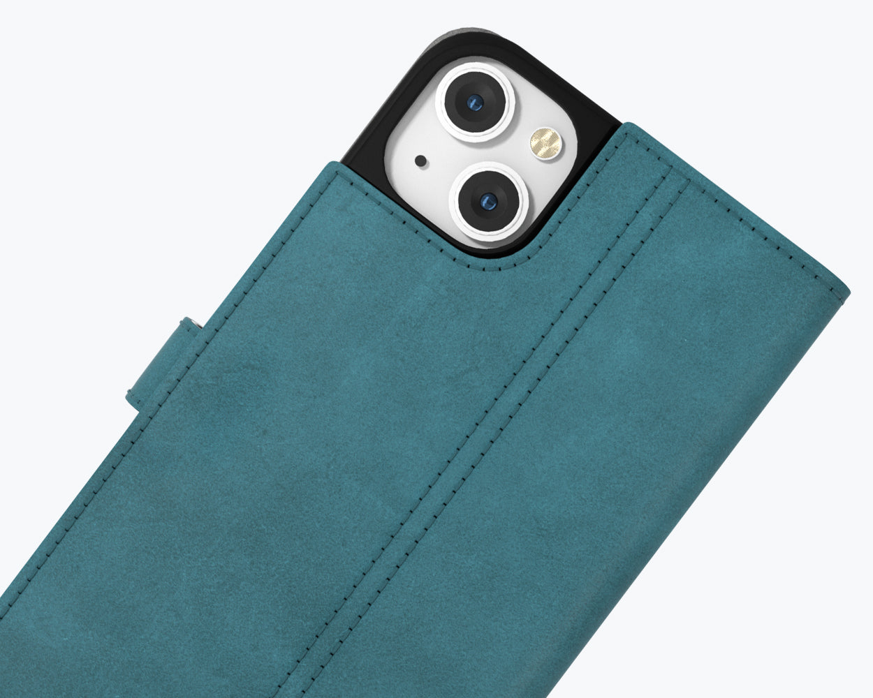 Apple iPhone 14 Plus - Vintage Leather Wallet Phone Case