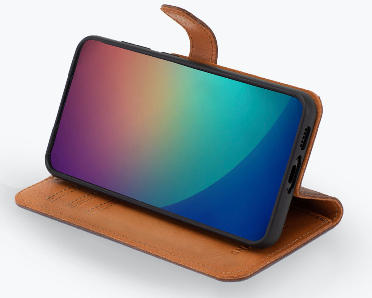 Samsung Galaxy S24 Plus - Vintage Leather Wallet Phone Case