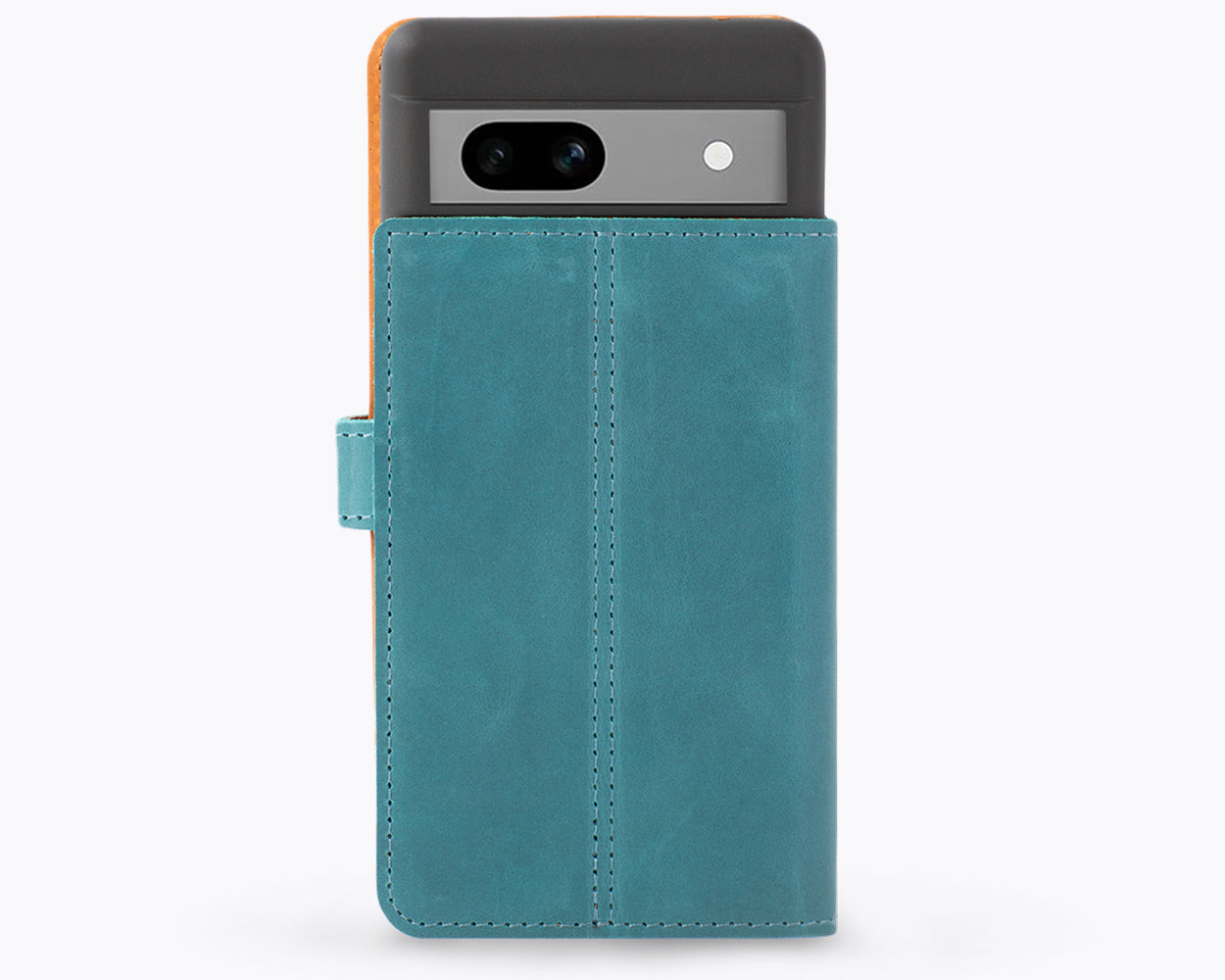 Google Pixel 7A - Vintage Leather Wallet Phone Case