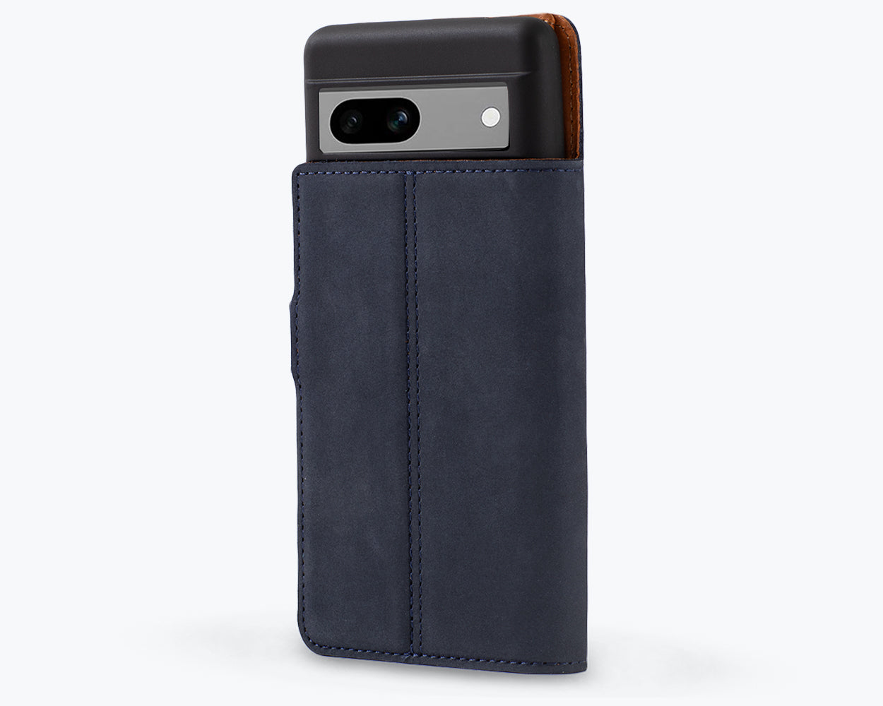Google Pixel 7A - Vintage Leather Wallet Phone Case