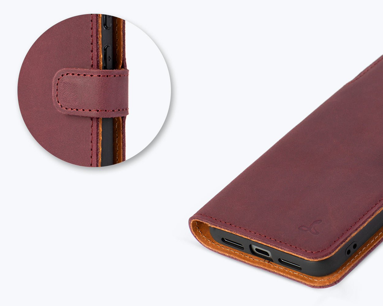 Google Pixel 8 - Vintage Leather Wallet Phone Case