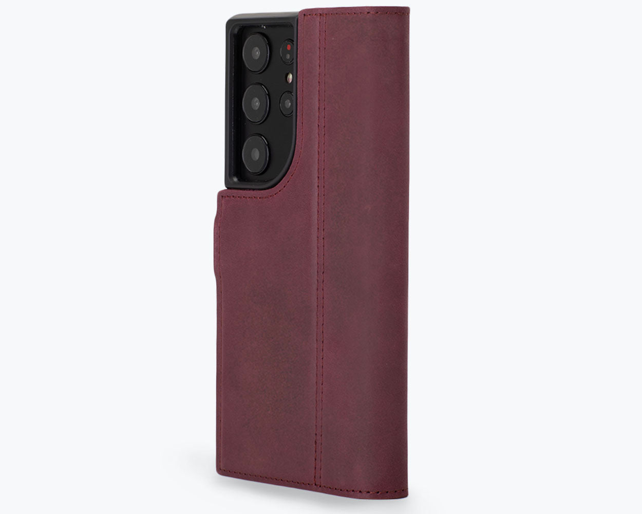 Samsung Galaxy S24 Ultra - Vintage Leather Wallet Phone Case