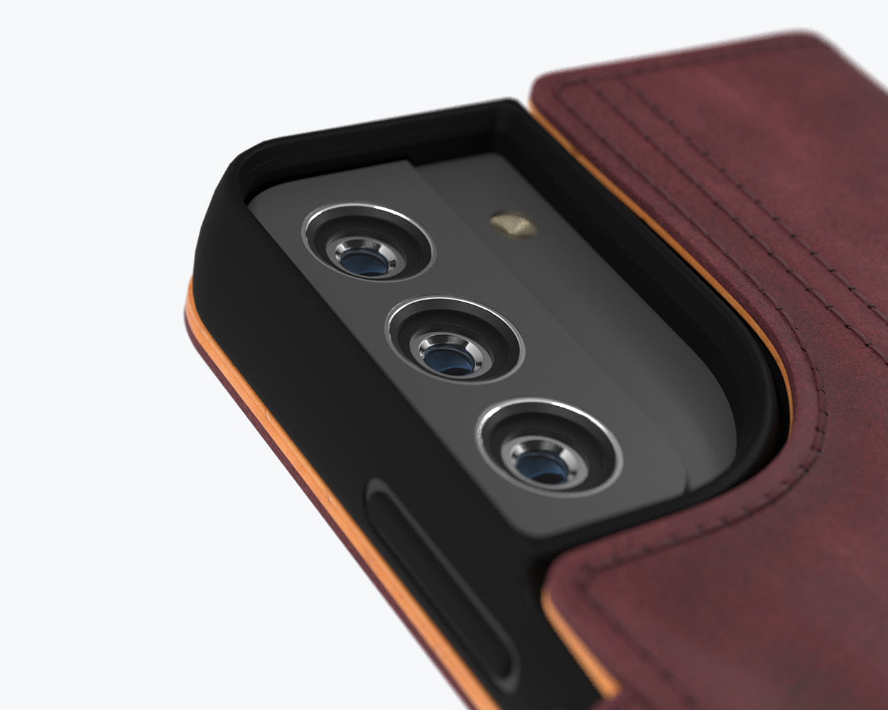 Samsung Galaxy S24 Ultra - Vintage Leather Wallet Phone Case