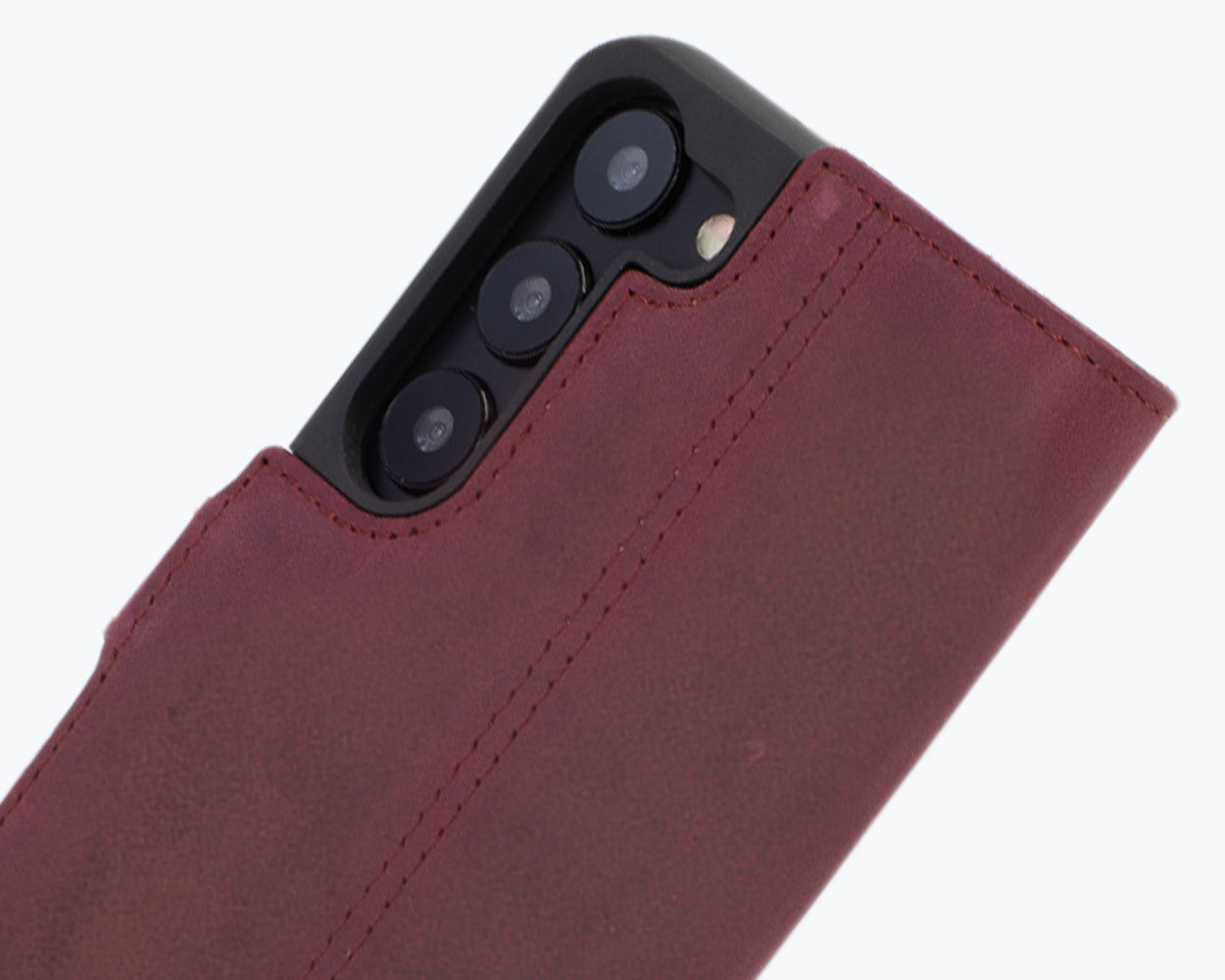 Samsung Galaxy S24 - Vintage Leather Wallet Phone Case