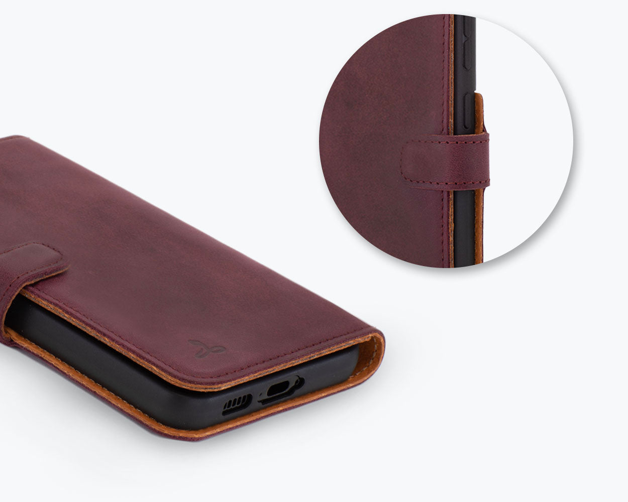 Samsung Galaxy S24 Plus - Vintage Leather Wallet Phone Case
